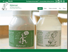Tablet Screenshot of mylkman.com